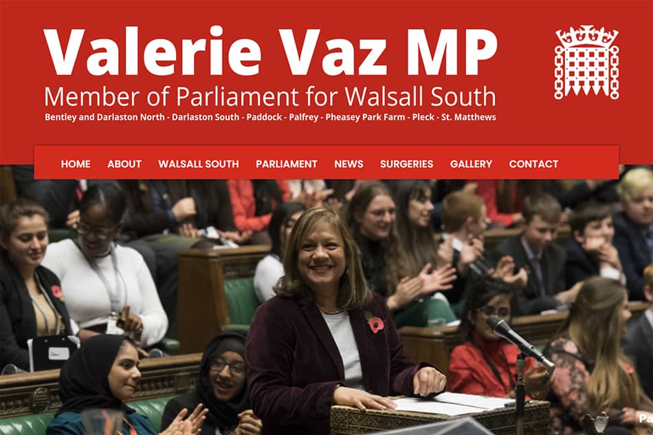 Valerie Vaz MP - Walsall South